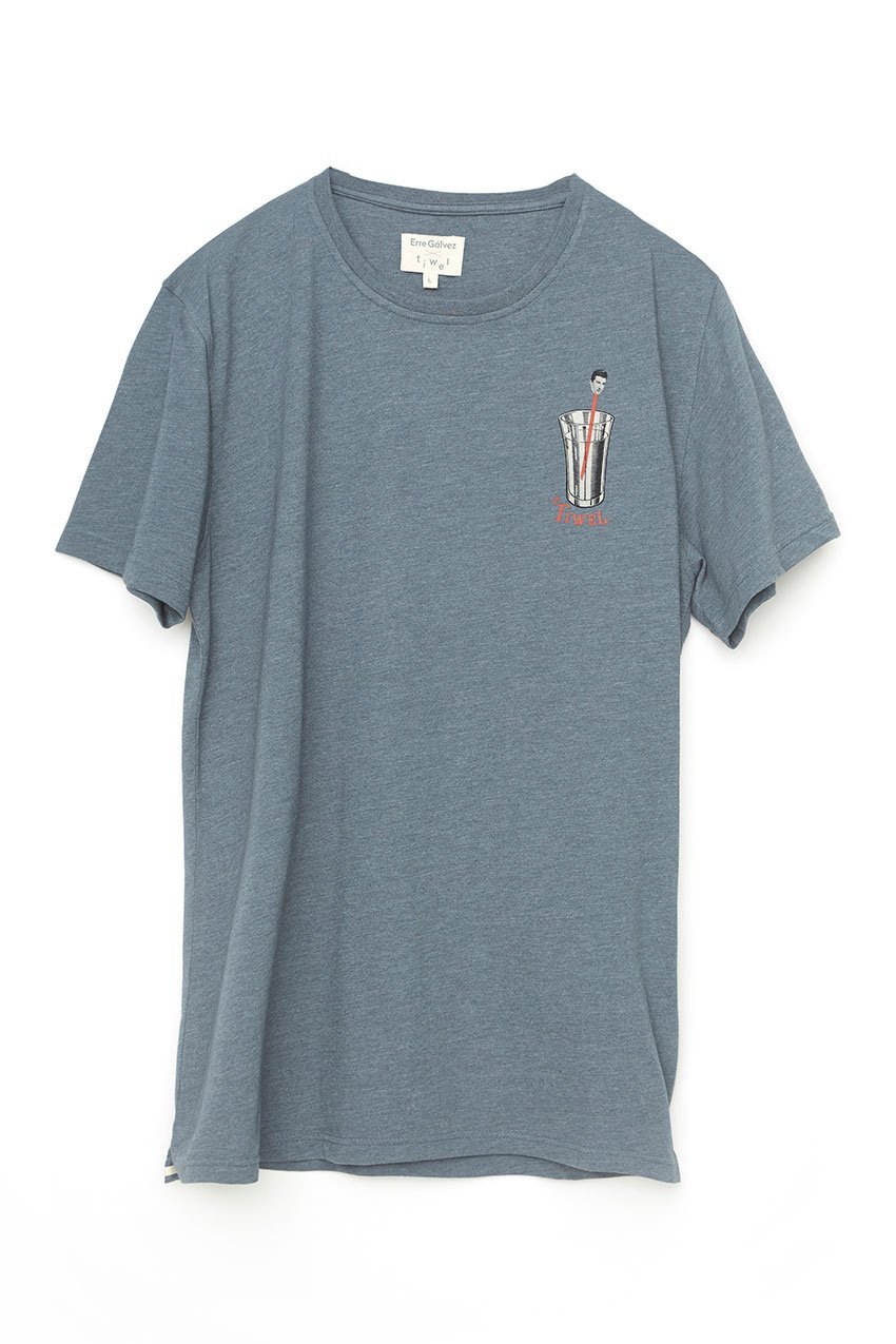 Camiseta-Lottery-Tiwel-Dark-Graphite-Melange Camiseta-Lottery-Tiwel-Dark-Graphite-Melange