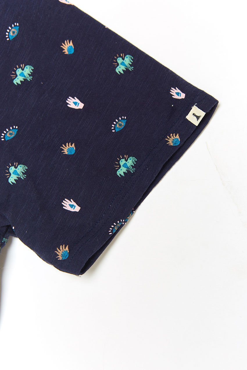 Camiseta Mini Tiwel dark navy 05 Camiseta Mini Tiwel dark navy 05