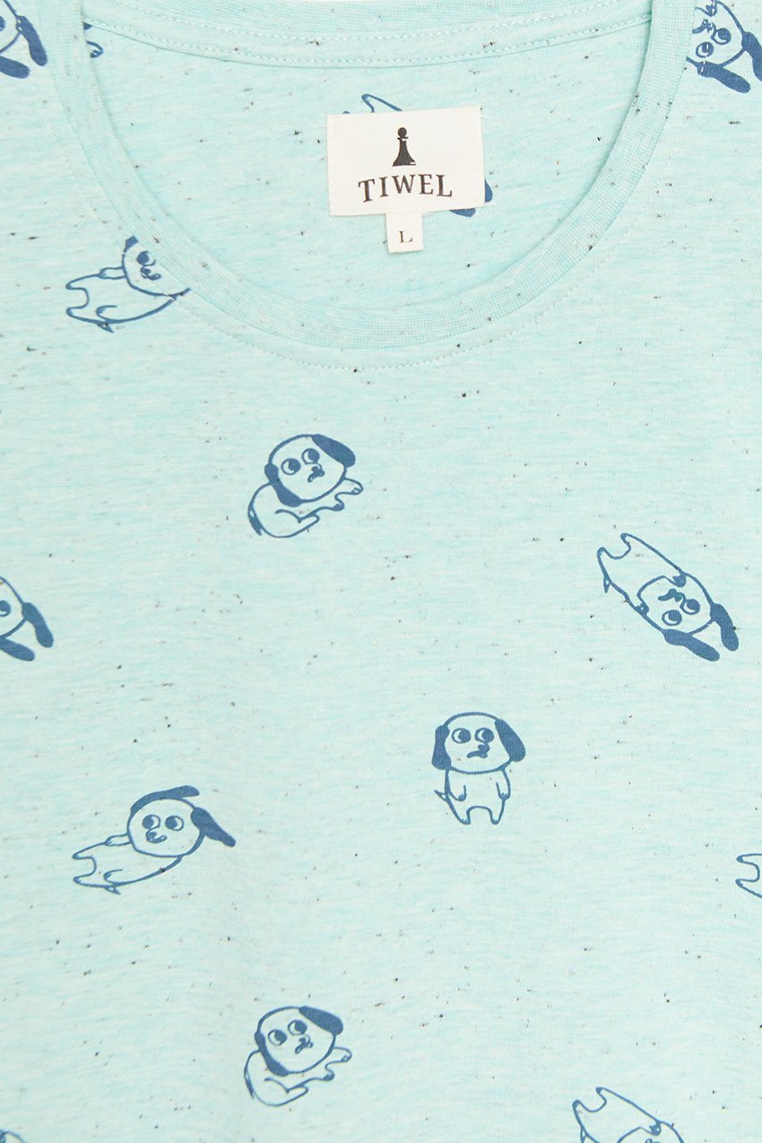 Camiseta Moods Tiwel jade cream 01 Camiseta Moods Tiwel jade cream 01