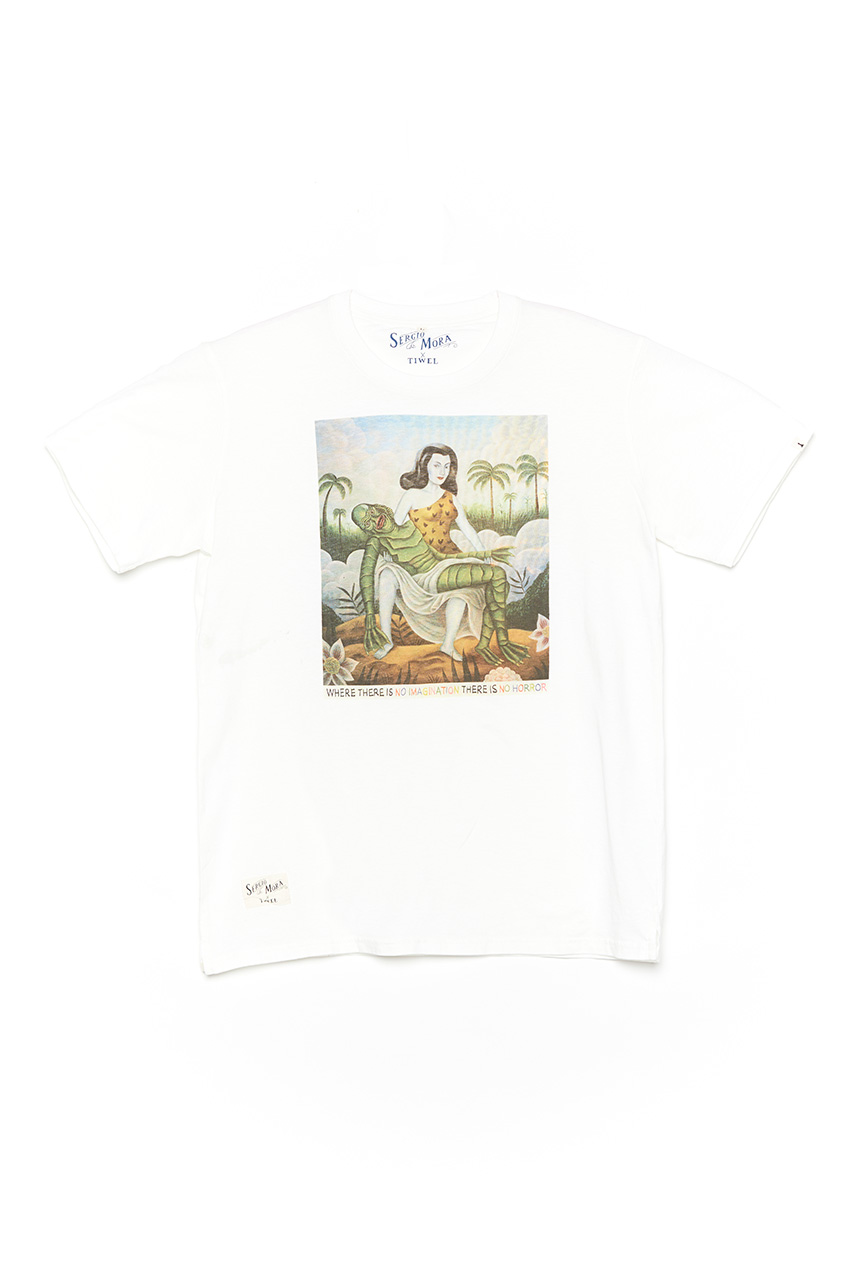 Camiseta Mora-Kai Bright White by Sergio Mora 01 Camiseta Mora-Kai Bright White by Sergio Mora 01