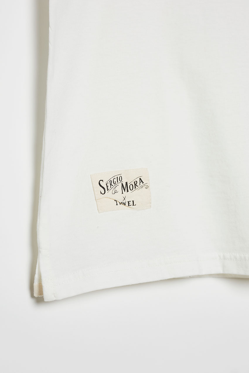 Camiseta Mora-Kai Bright White by Sergio Mora 03 Camiseta Mora-Kai Bright White by Sergio Mora 03