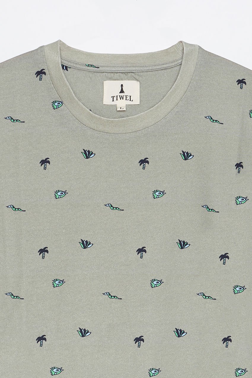 Camiseta Neoilu Tiwel seagrass 07 Camiseta Neoilu Tiwel seagrass 07