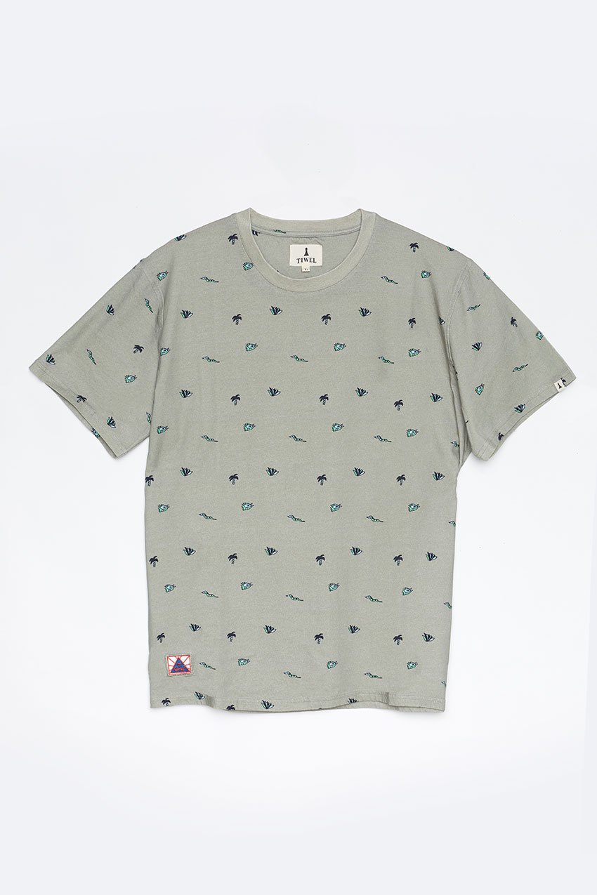 Camiseta Neoilu Tiwel seagrass Camiseta Neoilu Tiwel seagrass
