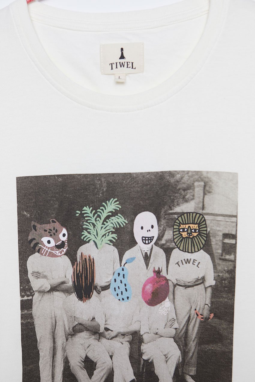 Camiseta Nonsense Tiwel off white 01 Camiseta Nonsense Tiwel off white 01