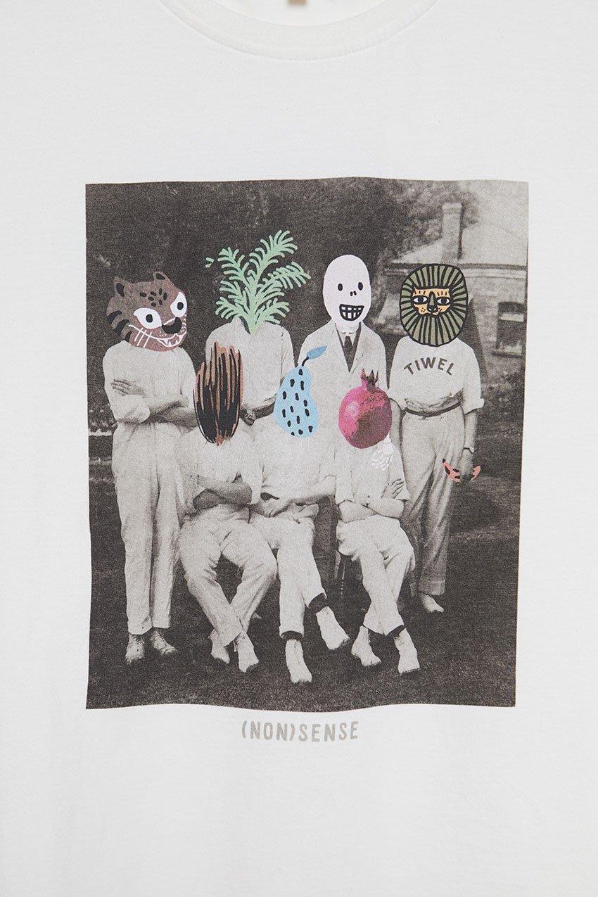 Camiseta Nonsense Tiwel off white 02 Camiseta Nonsense Tiwel off white 02