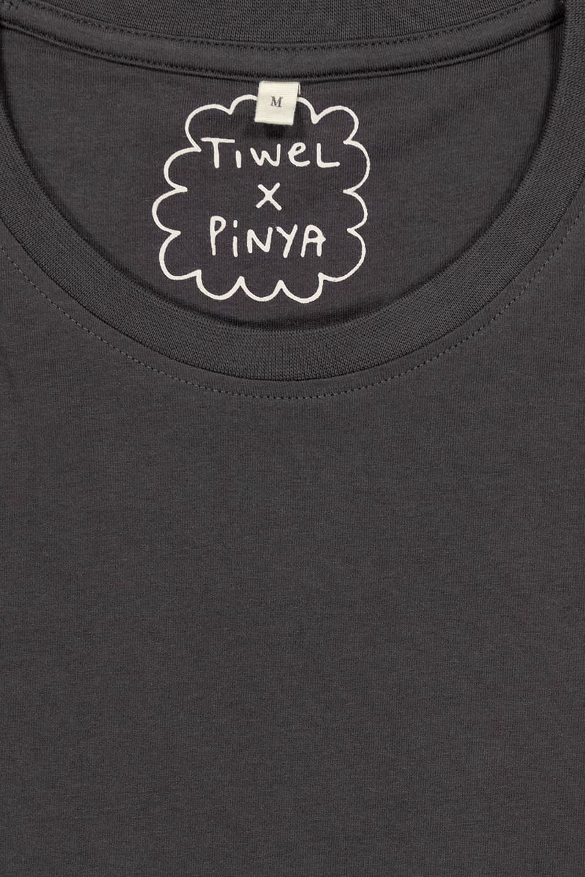 Camiseta Pinya Walkers Tiwel Faded Black 04 Camiseta Pinya Walkers Tiwel Faded Black 04