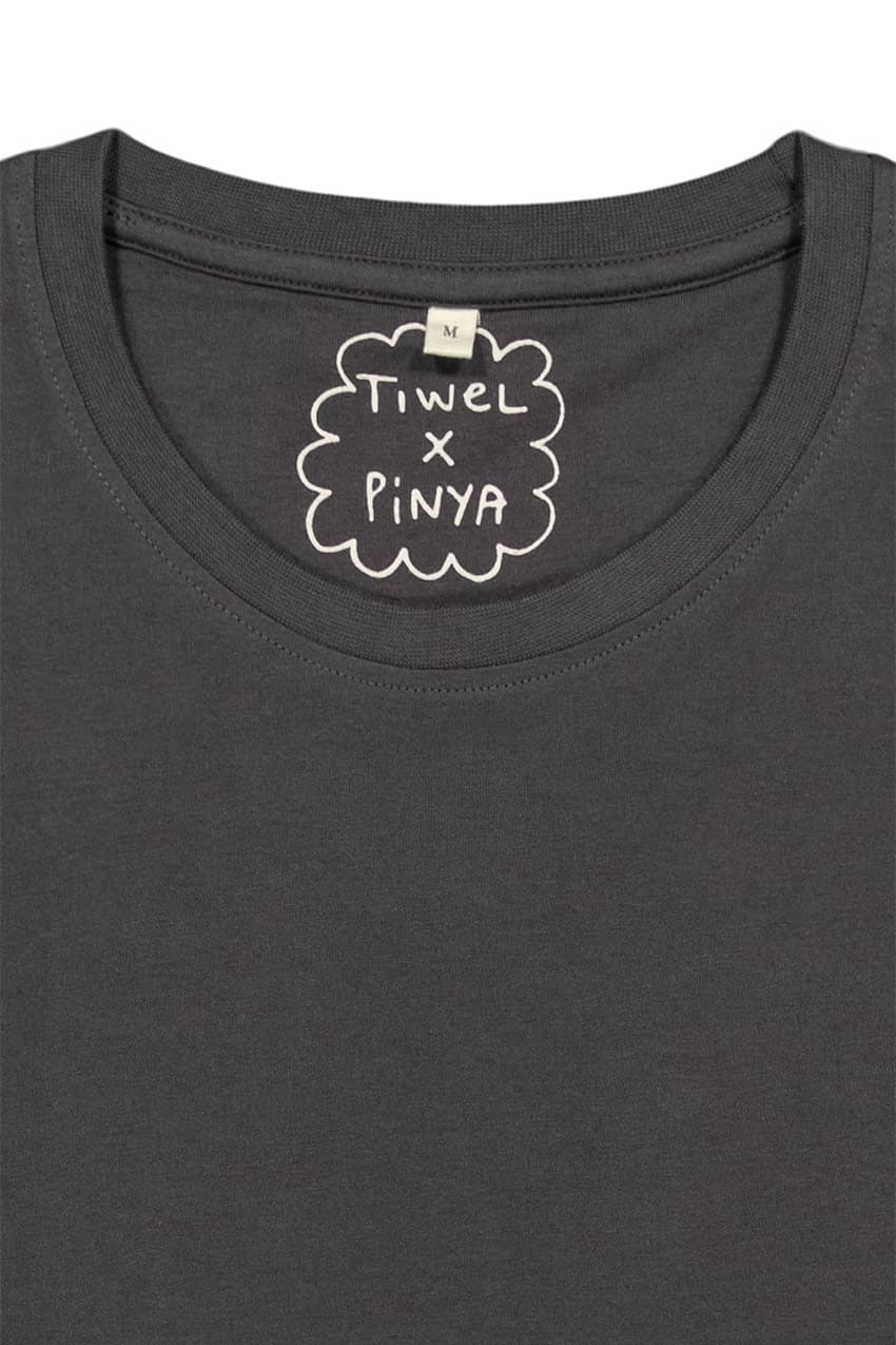 Camiseta Pinya Walkers Tiwel Faded Black 06 Camiseta Pinya Walkers Tiwel Faded Black 06