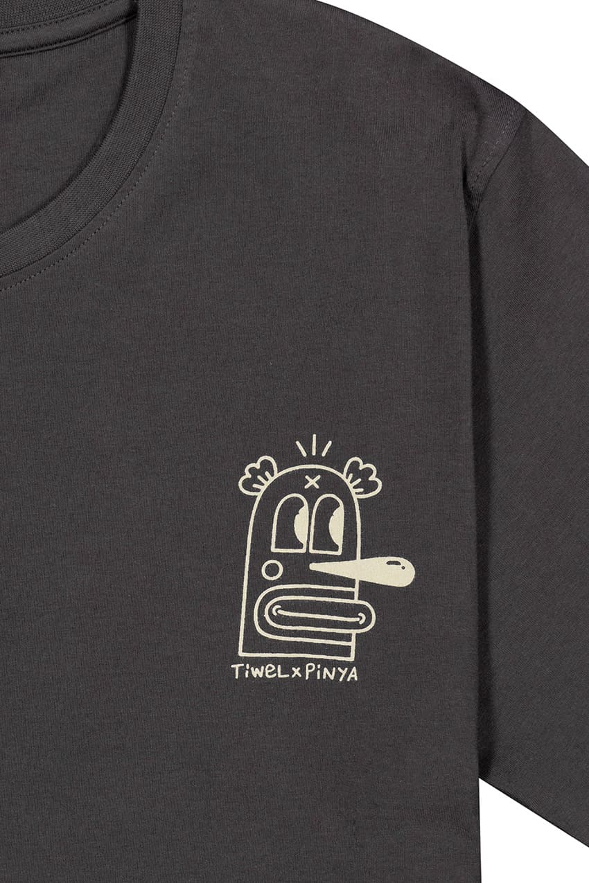 Camiseta Pinya Walkers Tiwel Faded Black 07 Camiseta Pinya Walkers Tiwel Faded Black 07