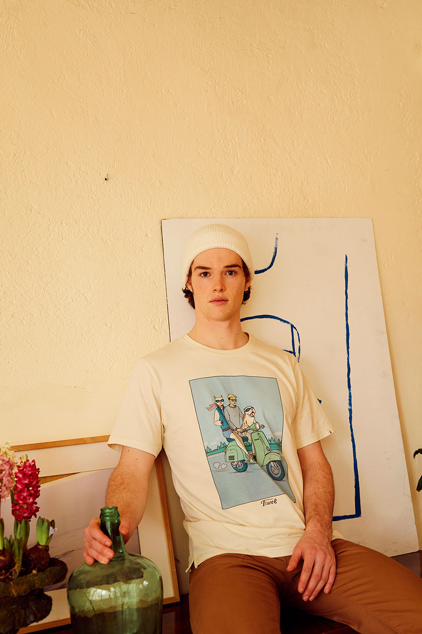 Camiseta S-Cute David Sanchez Cashew 06 Camiseta S-Cute David Sanchez Cashew 06