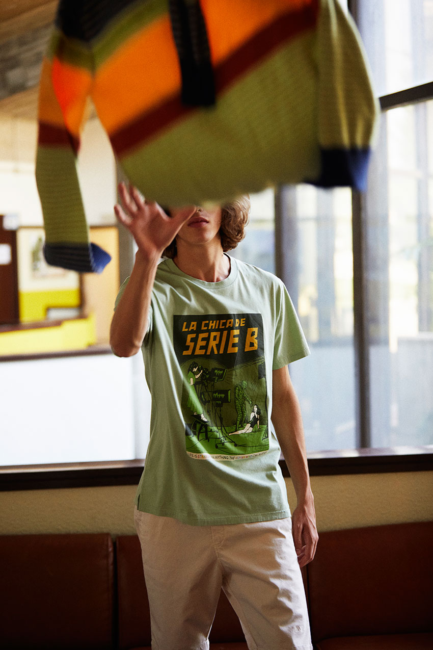 Camiseta Serie-B Reseda Green by Sergio Mora 03 Camiseta Serie-B Reseda Green by Sergio Mora 03