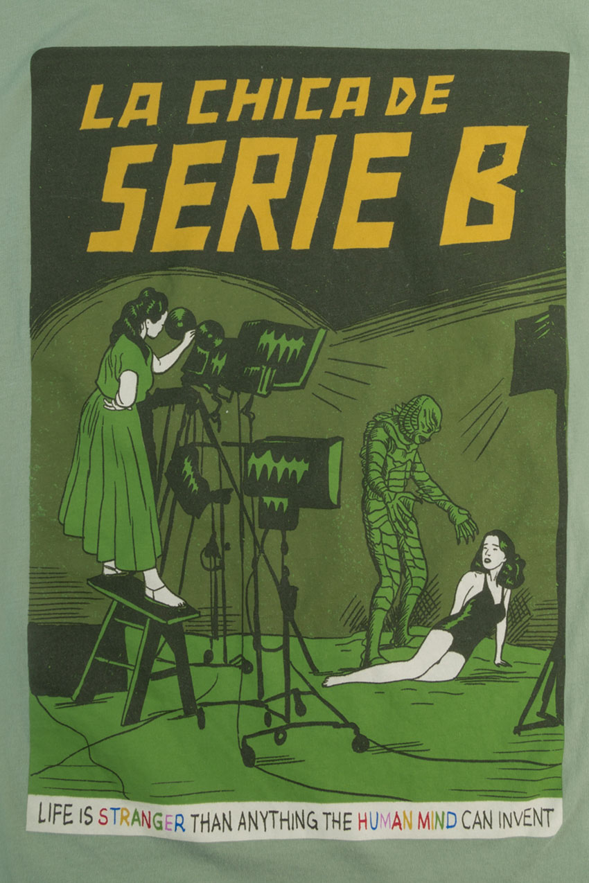 Camiseta Serie-B Reseda Green by Sergio Mora 07 Camiseta Serie-B Reseda Green by Sergio Mora 07