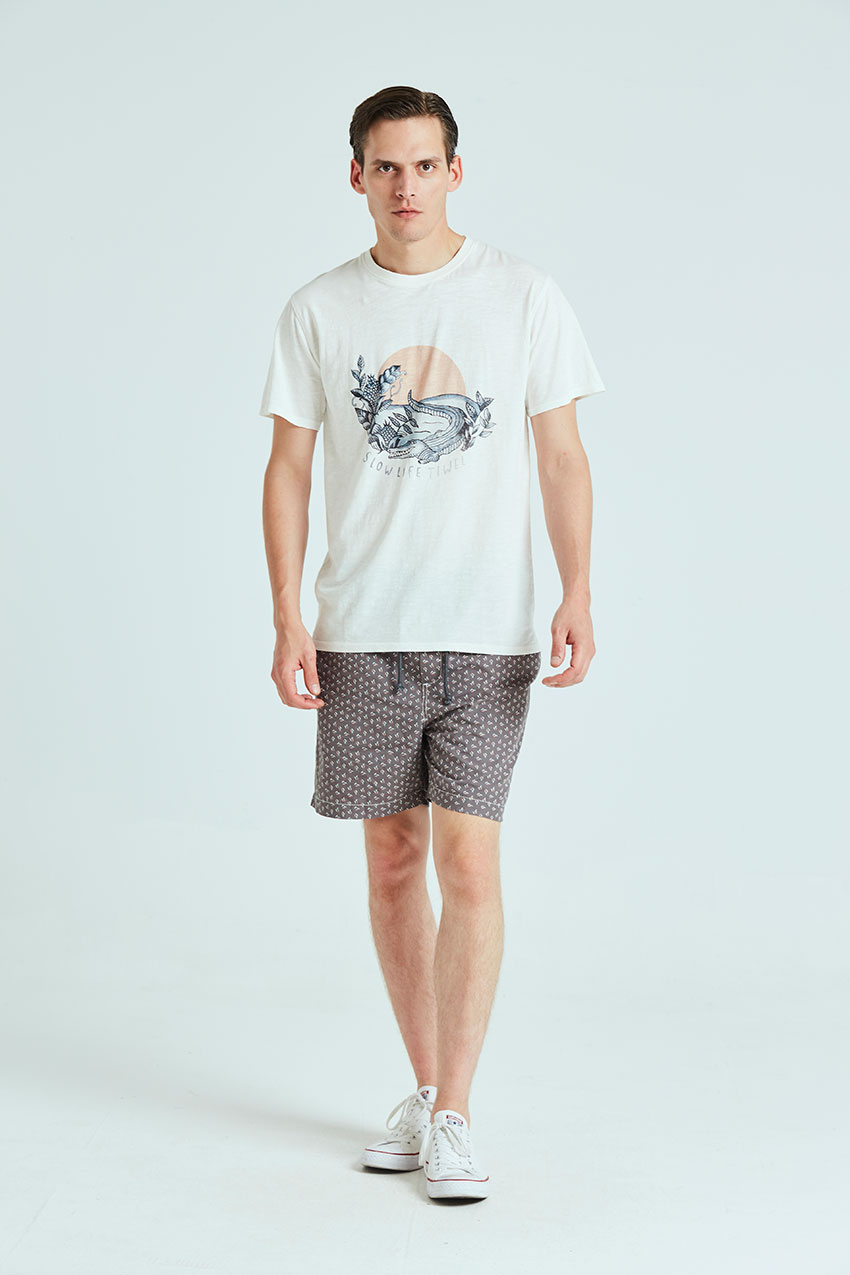Camiseta Slow Life Tiwel snow white 01 Camiseta Slow Life Tiwel snow white 01