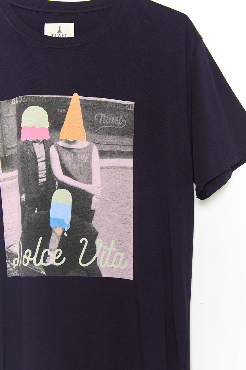 Camiseta Smile Tiwel Faded Black 03 Camiseta Smile Tiwel Faded Black 03