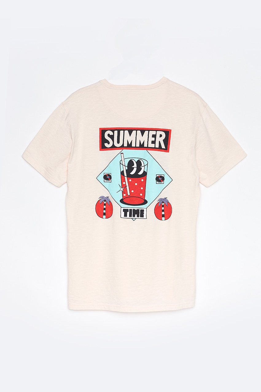 Camiseta Summer Time Tiwel Yeye Weller rosewater trasera