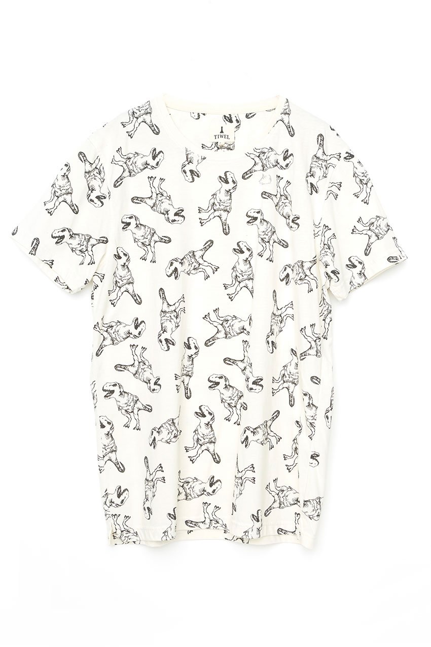 Camiseta-Tee-Tiwel-Ecru-Melange Camiseta-Tee-Tiwel-Ecru-Melange