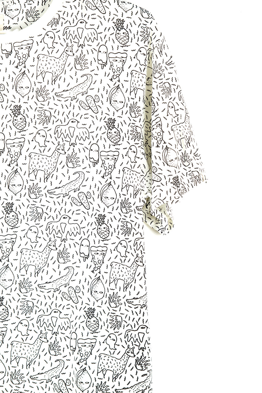 Camiseta Trazo Tiwel snow white 03