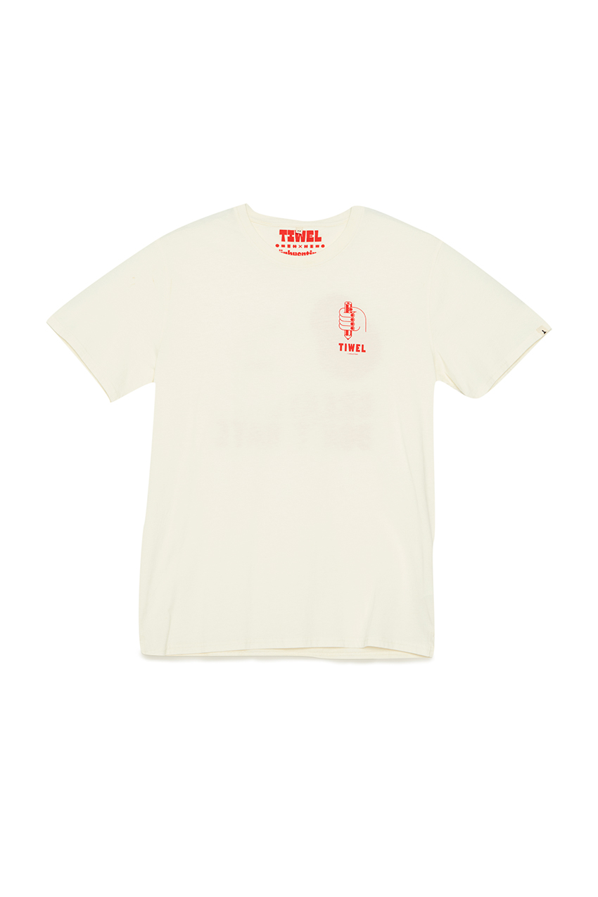 Camiseta Un Buen Tipo Madras Off White 01 Camiseta Un Buen Tipo Madras Off White 01