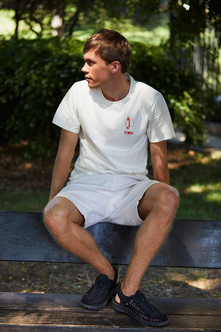 Camiseta Un Buen Tipo Madras Off White 06 Camiseta Un Buen Tipo Madras Off White 06