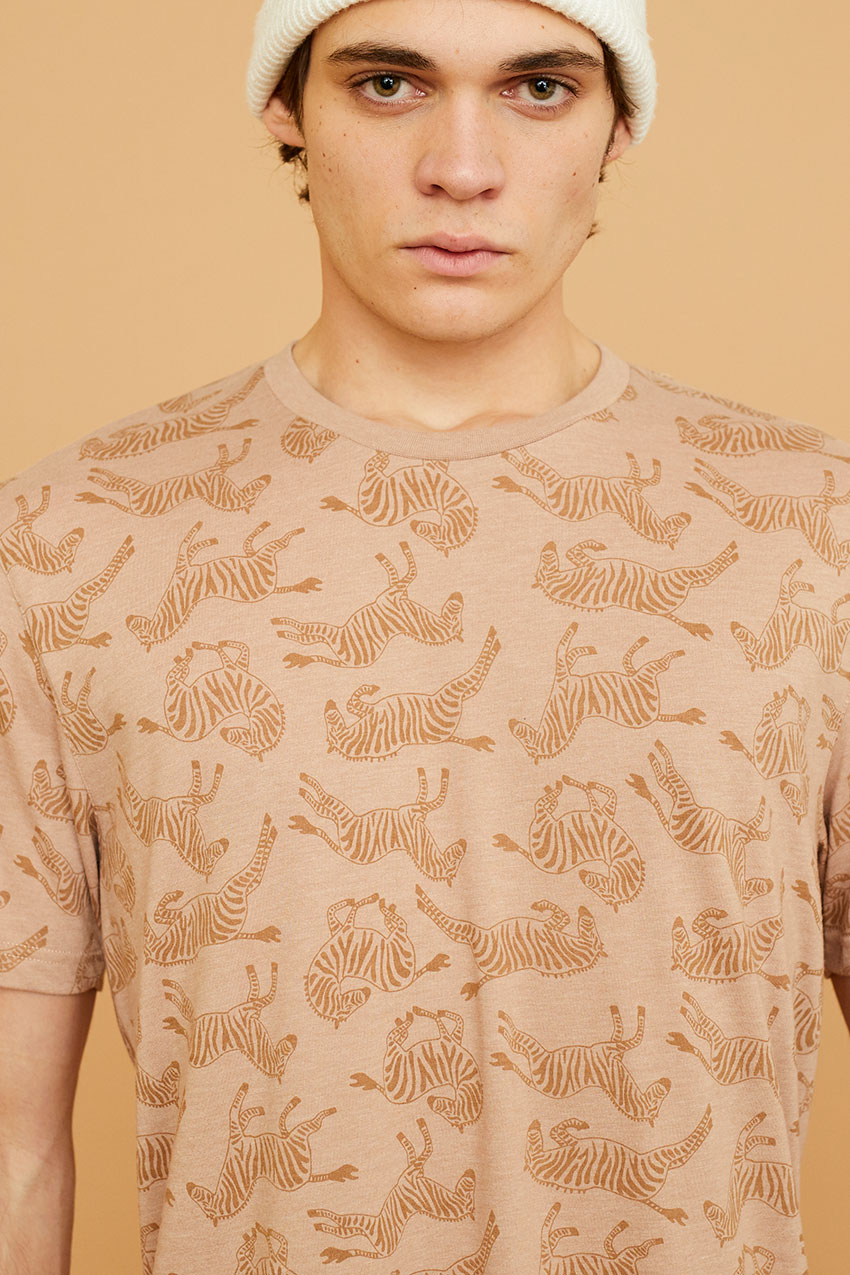 Camiseta Zebra Natural 05 Camiseta Zebra Natural 05