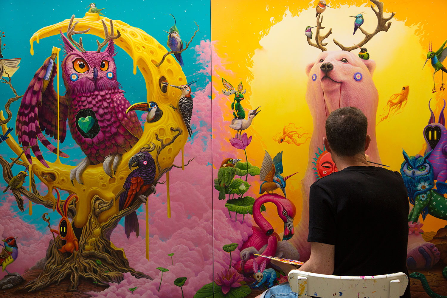 Dulk artista animales