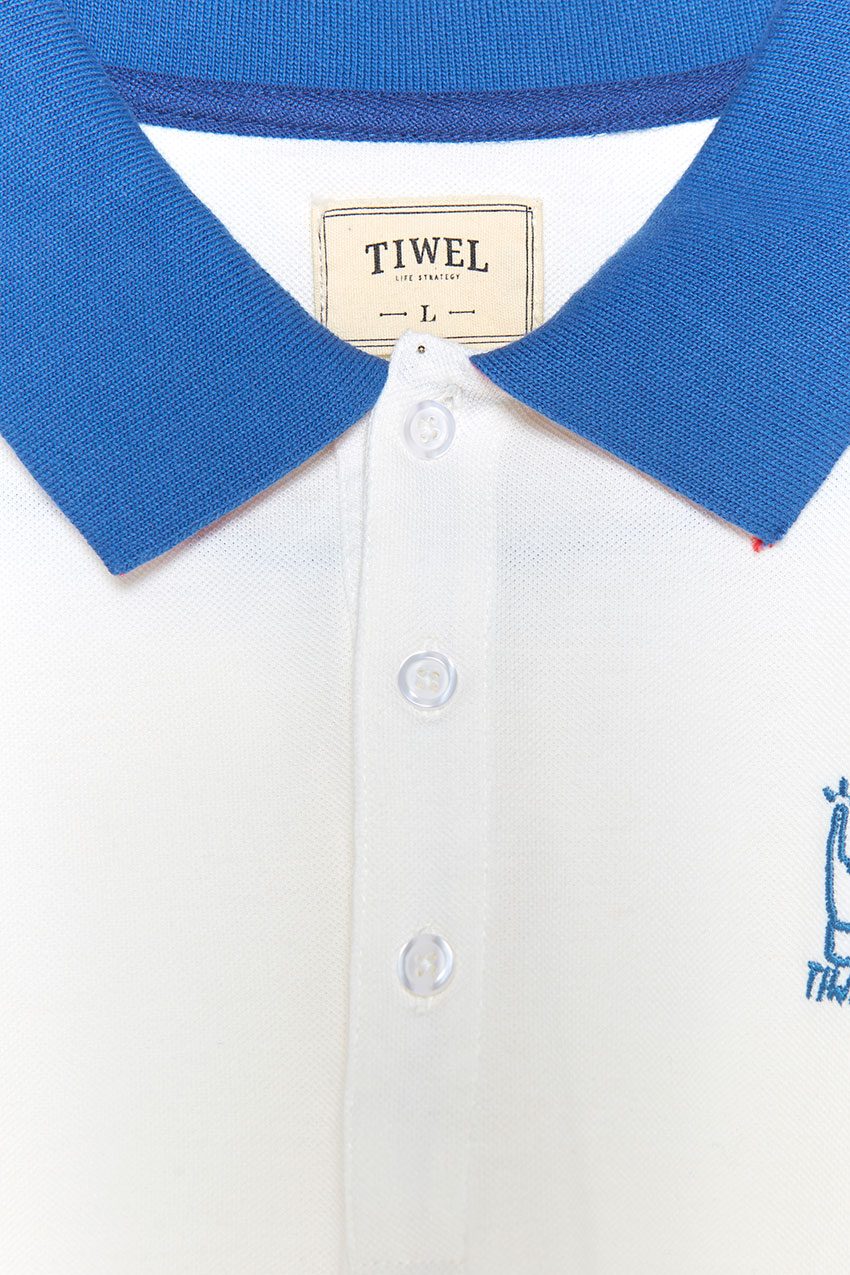 Polo Block Tiwel snow white 04 Polo Block Tiwel snow white 04