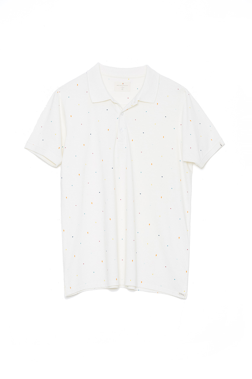 Polo-Microleaves-Maria-Diamantes-Off-White Polo-Microleaves-Maria-Diamantes-Off-White