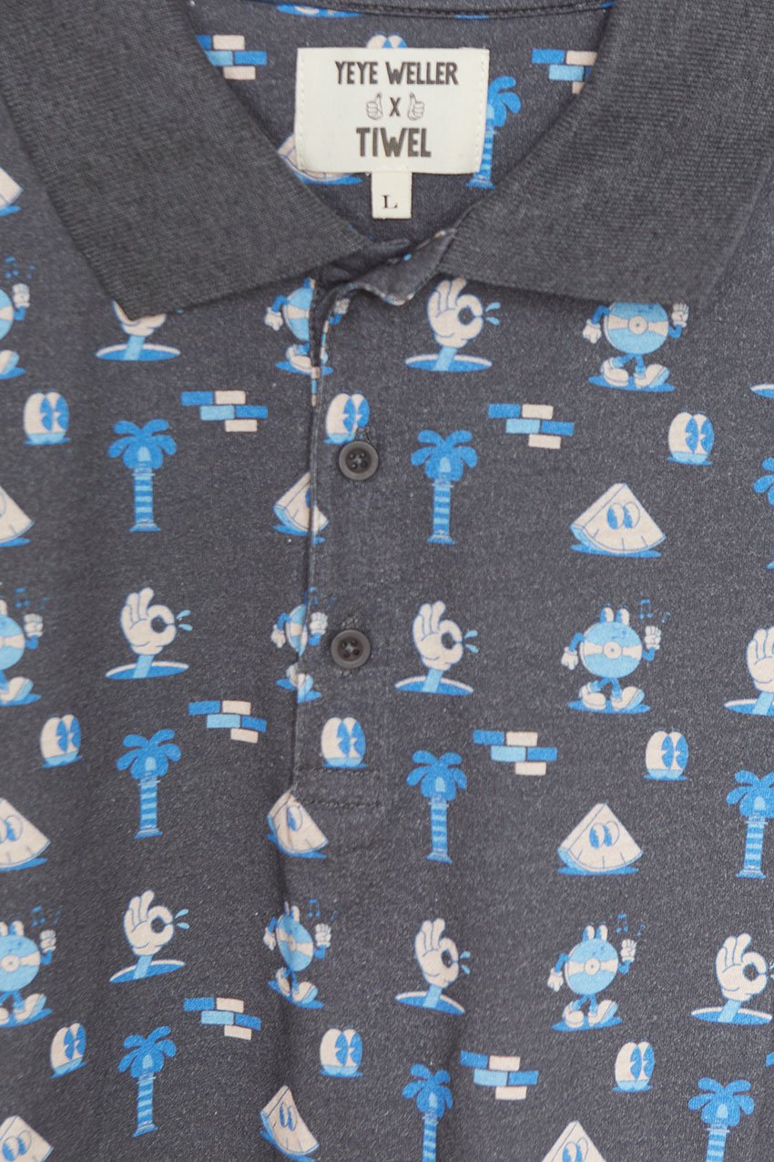 Polo Polit Tiwel Yeye Weller dark blue 01 Polo Polit Tiwel Yeye Weller dark blue 01