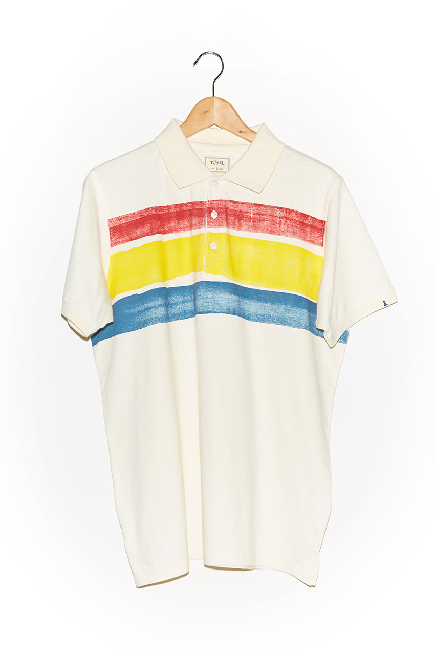 Polo Strip Off White Polo Strip Off White