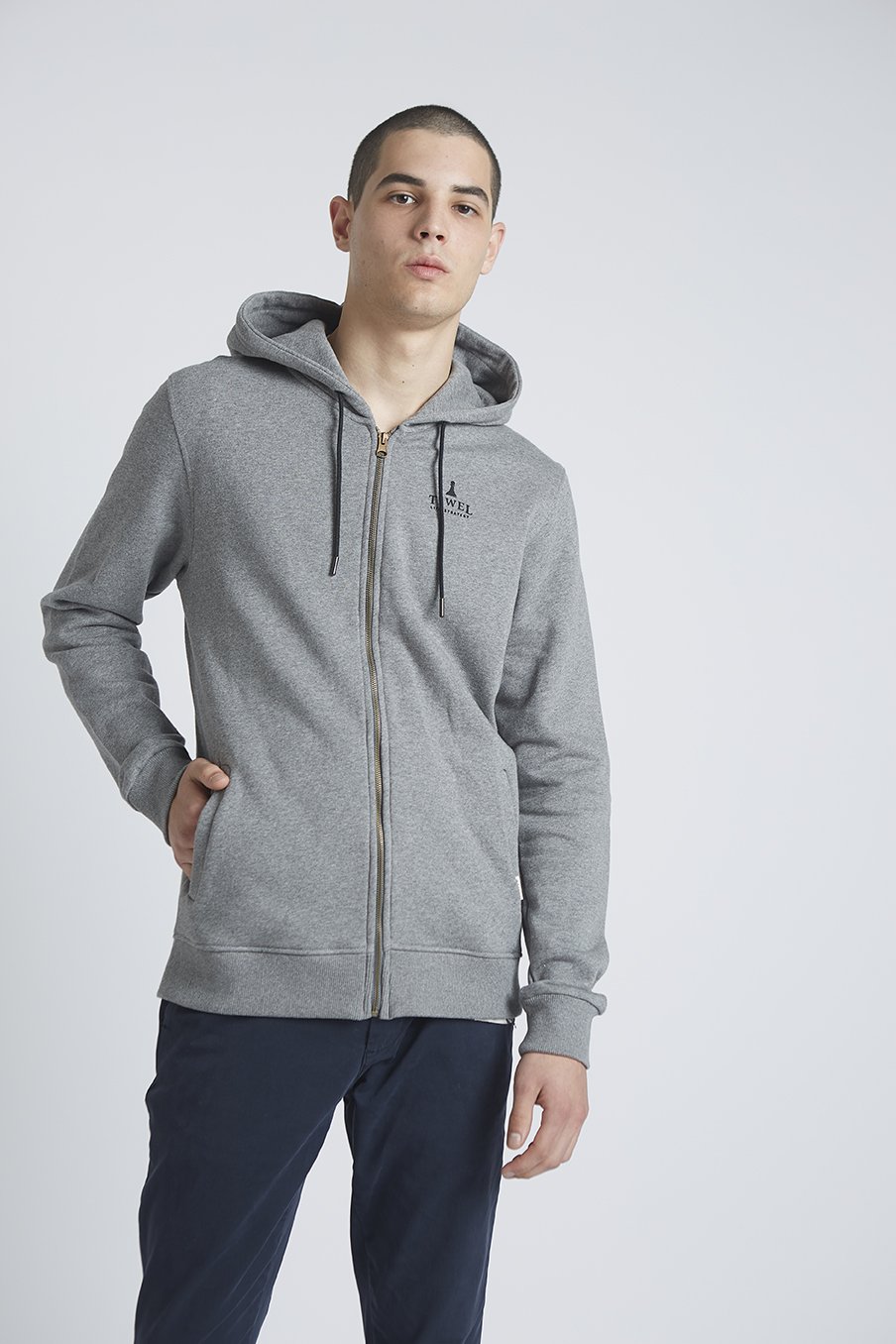 Sudadera Brighton Tiwel grey melange 02 Sudadera Brighton Tiwel grey melange 02
