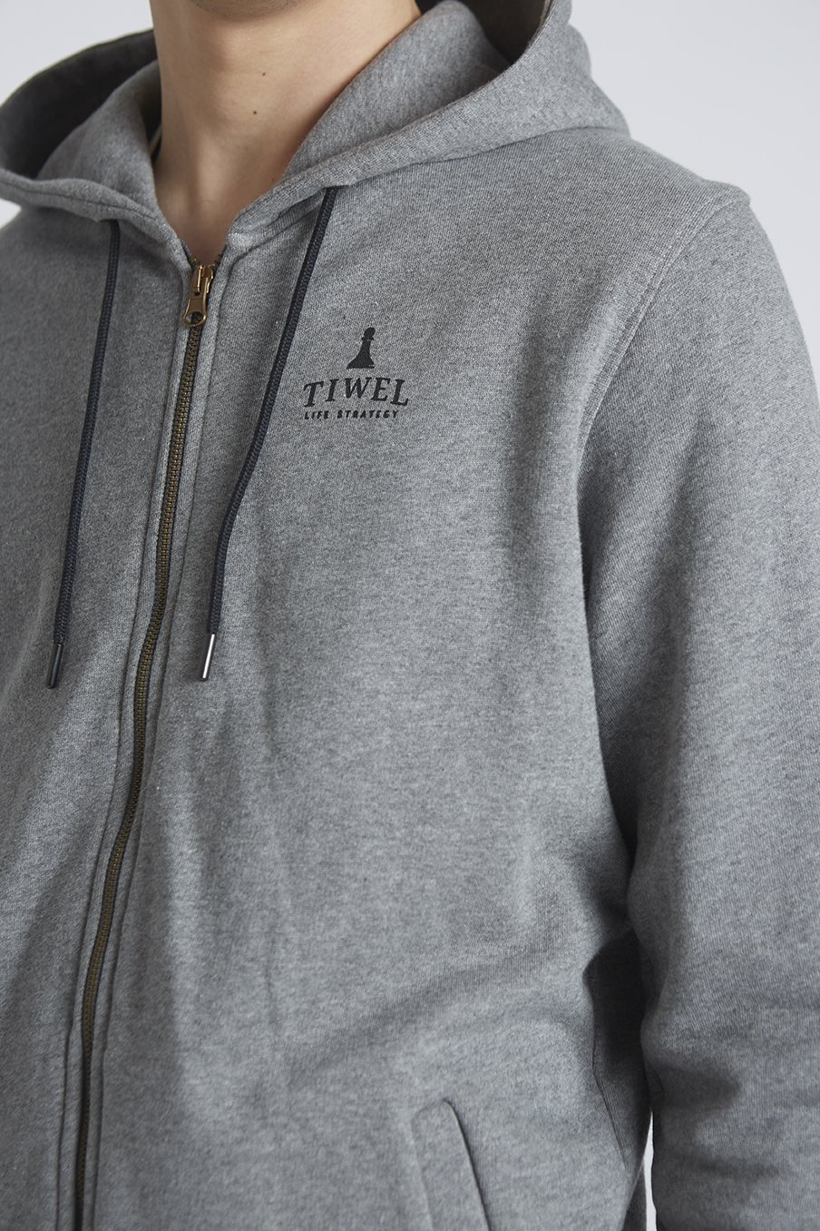 Sudadera Brighton Tiwel grey melange 03 Sudadera Brighton Tiwel grey melange 03