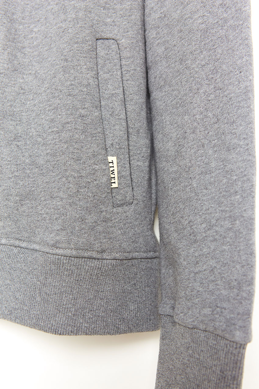 Sudadera Brighton Tiwel grey melange 05 Sudadera Brighton Tiwel grey melange 05