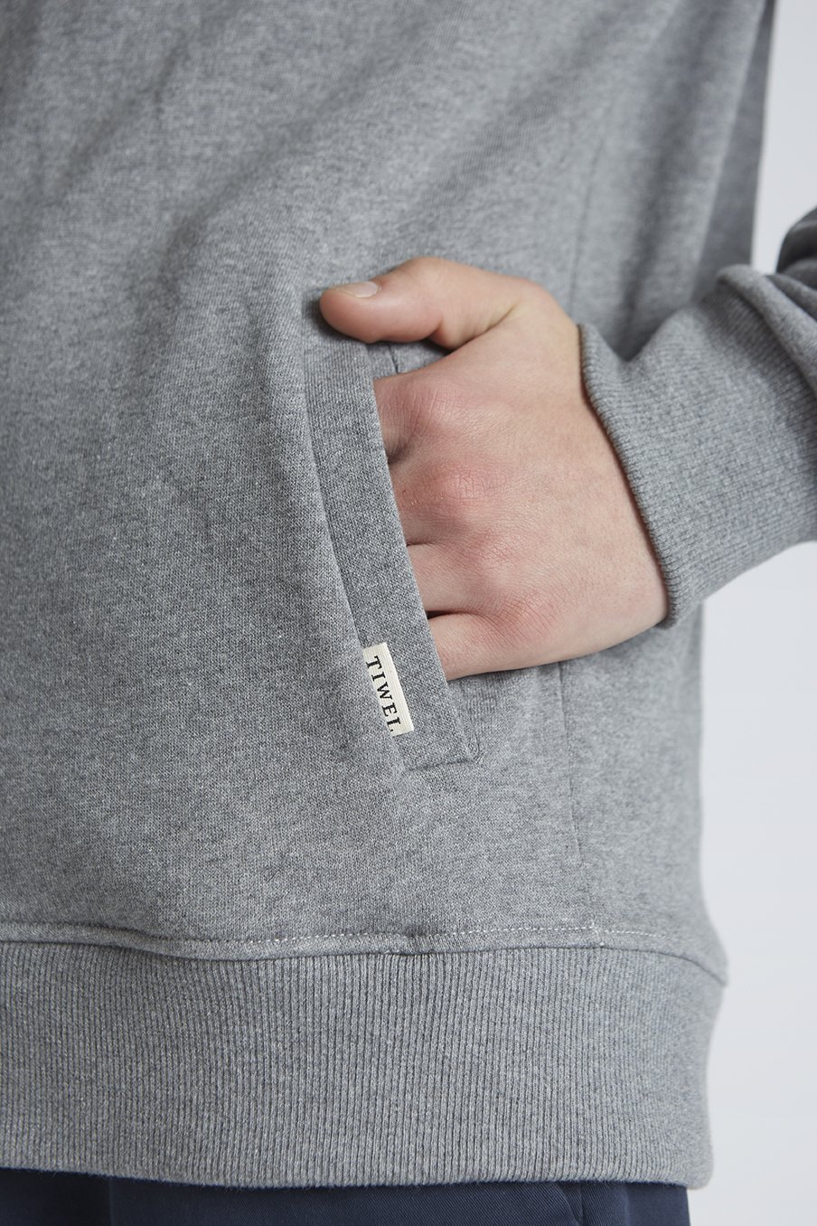 Sudadera Brighton Tiwel grey melange 06 Sudadera Brighton Tiwel grey melange 06