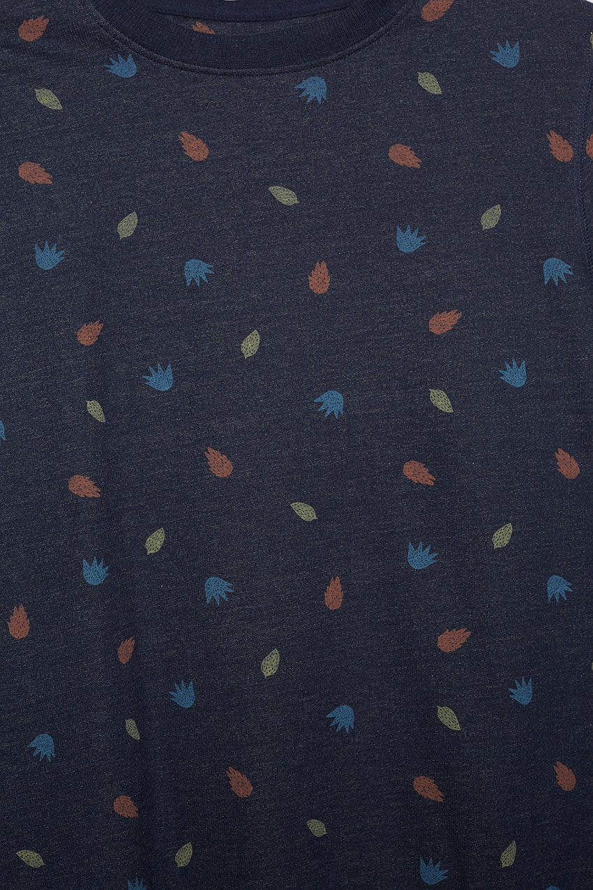 Sudadera Butu Brigade Blue Melange 02 Sudadera Butu Brigade Blue Melange 02
