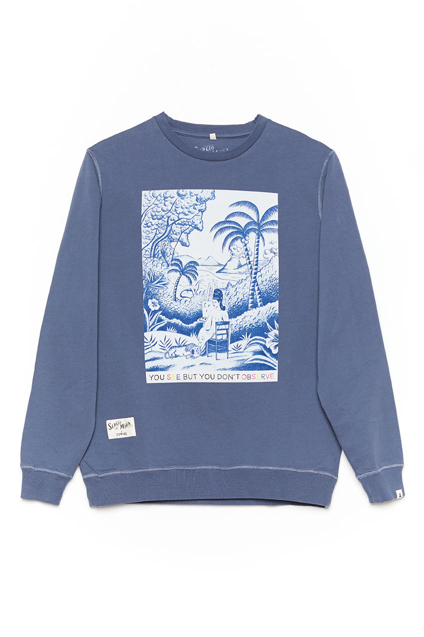 Sudadera Cluny Sea Blue by Sergio Mora 01 Sudadera Cluny Sea Blue by Sergio Mora 01