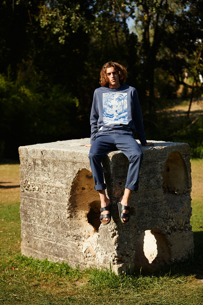 Sudadera Cluny Sea Blue by Sergio Mora 06 Sudadera Cluny Sea Blue by Sergio Mora 06