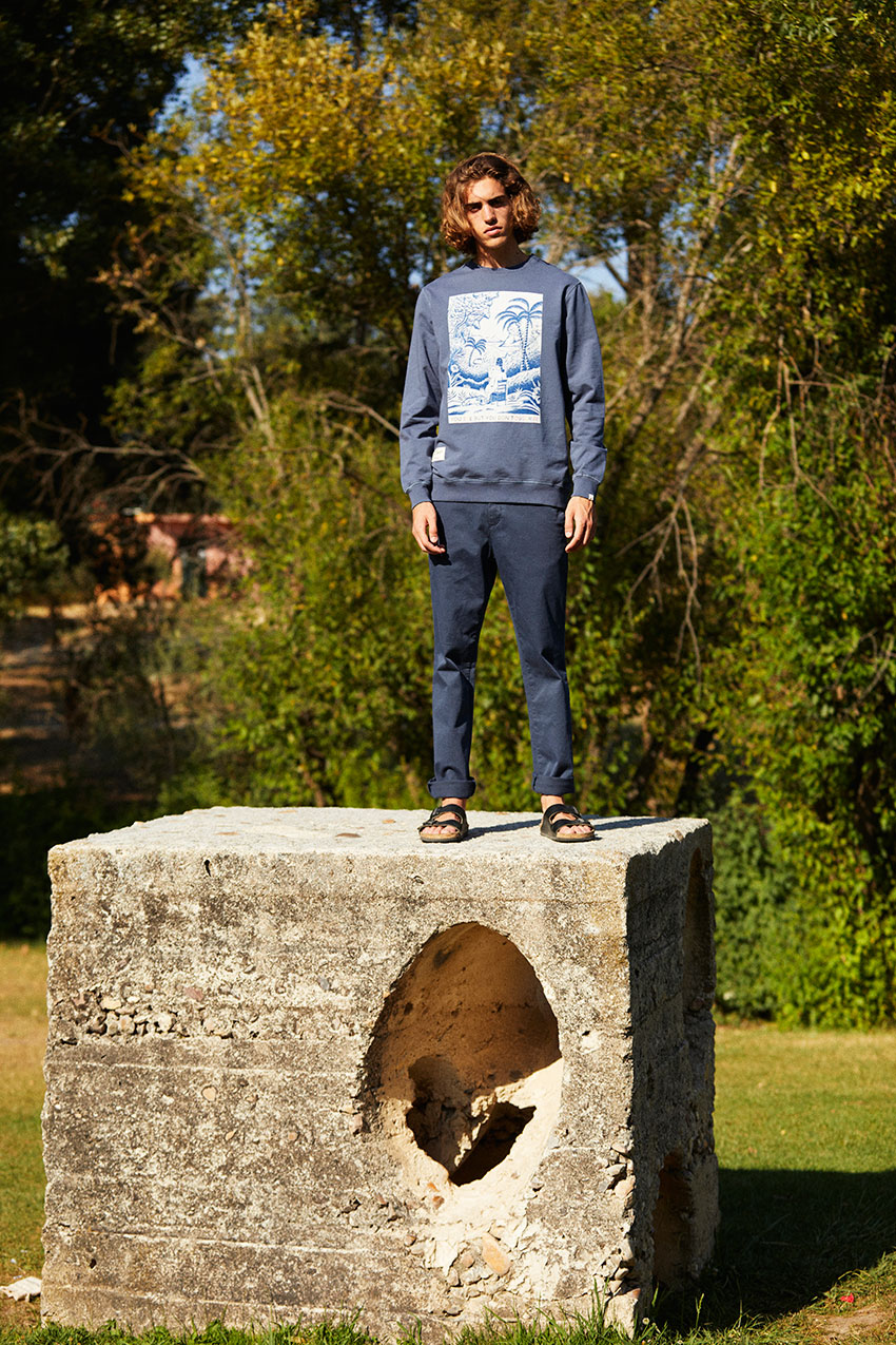 Sudadera Cluny Sea Blue by Sergio Mora 07 Sudadera Cluny Sea Blue by Sergio Mora 07