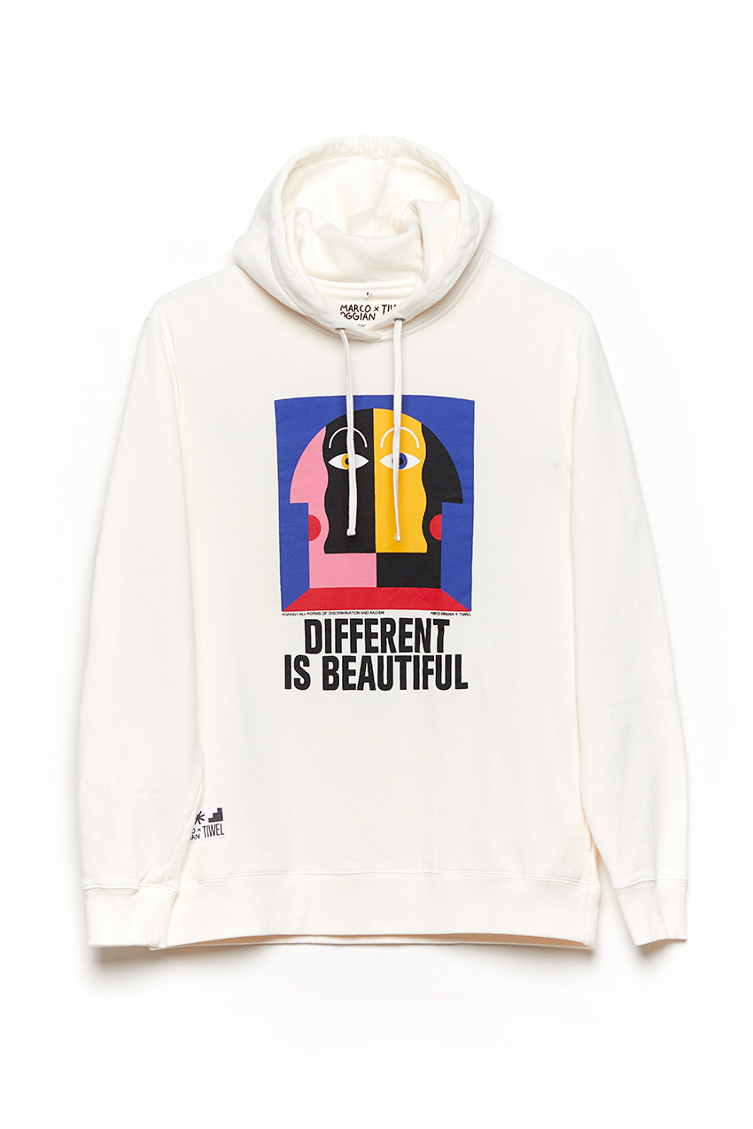 Sudadera Different Oggian Off White 01 Sudadera Different Oggian Off White 01
