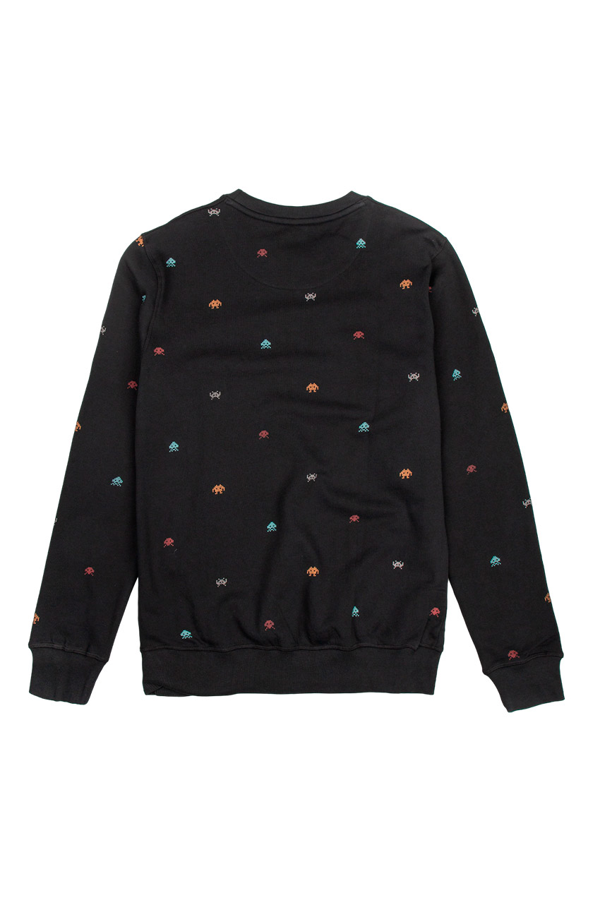 Sudadera Invaders Pirate black 02 Sudadera Invaders Pirate black 02
