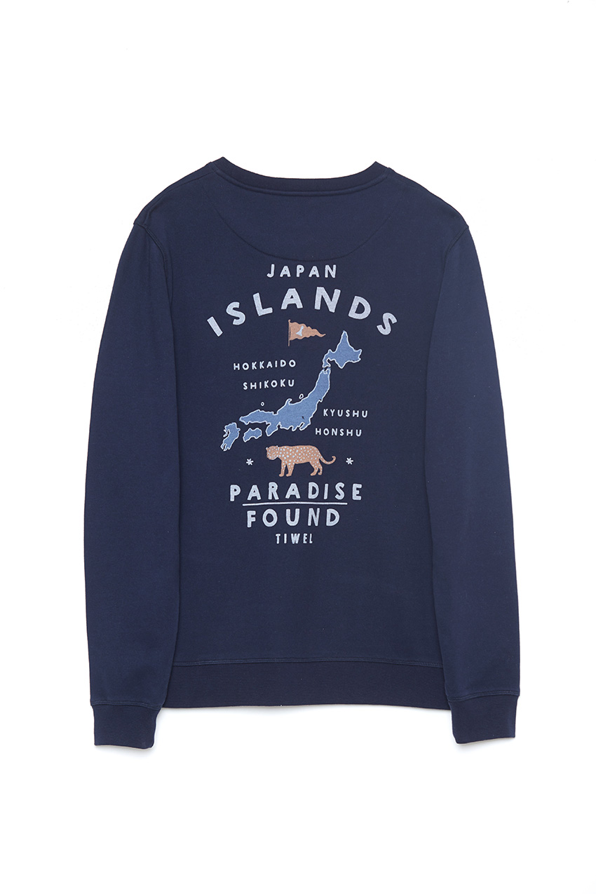 Sudadera Islands Dark Navy Detras Sudadera Islands Dark Navy Detras