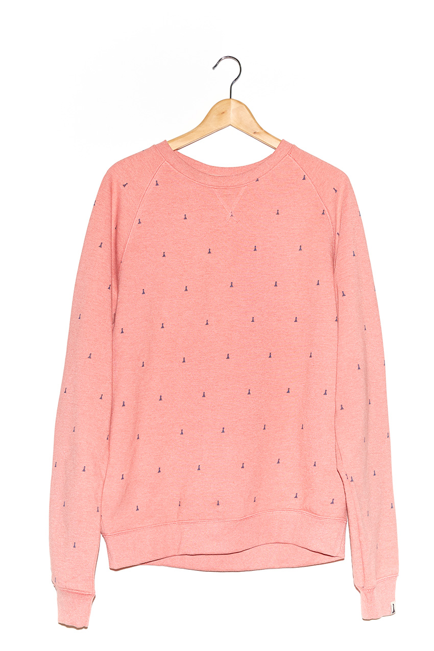 Sudadera Kubo Shell Pink Melange Sudadera Kubo Shell Pink Melange
