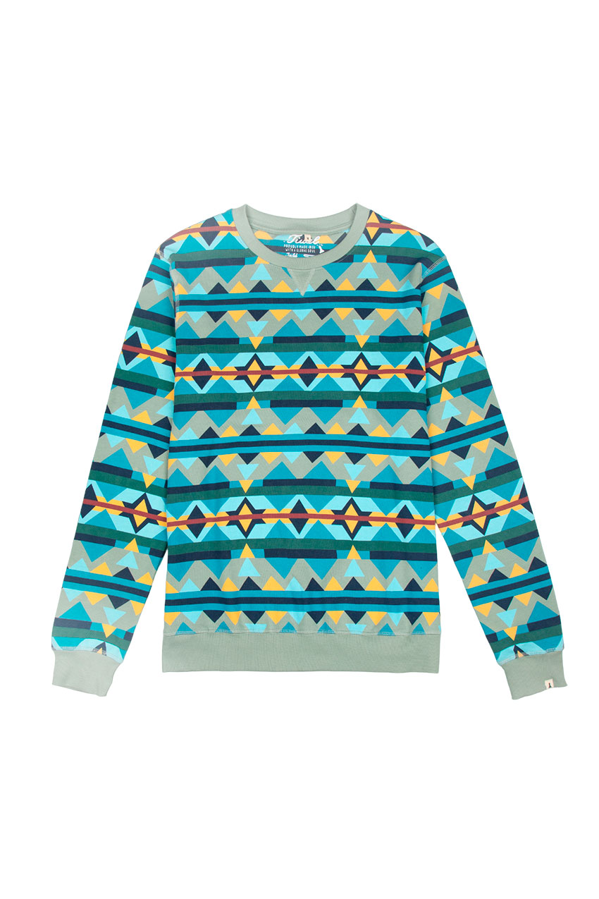 Sudadera Teepee green milieu 01