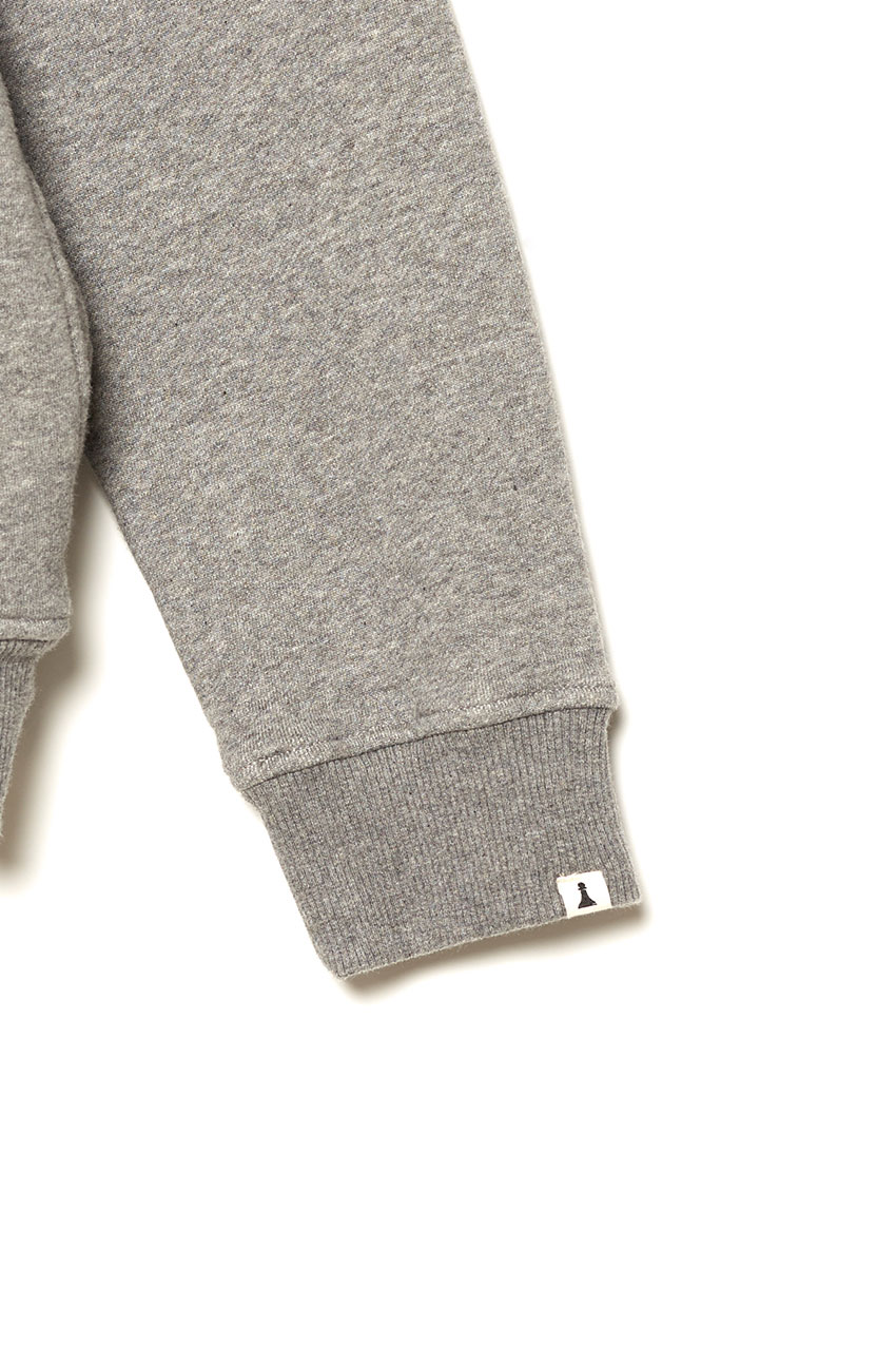 Sudadera Wolks David Sanchez Mid Grey Melange 04 Sudadera Wolks David Sanchez Mid Grey Melange 04
