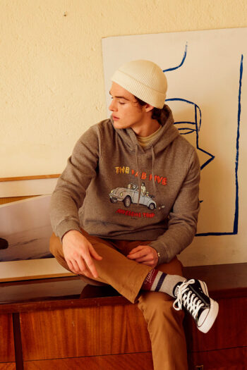 Sudadera Wolks David Sanchez Mid Grey Melange 06
