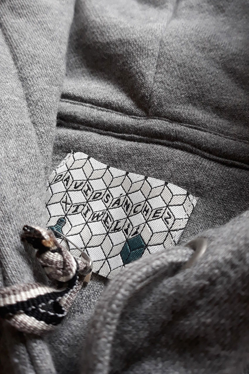 Sudadera Wolks David Sanchez Mid Grey Melange 07 Sudadera Wolks David Sanchez Mid Grey Melange 07