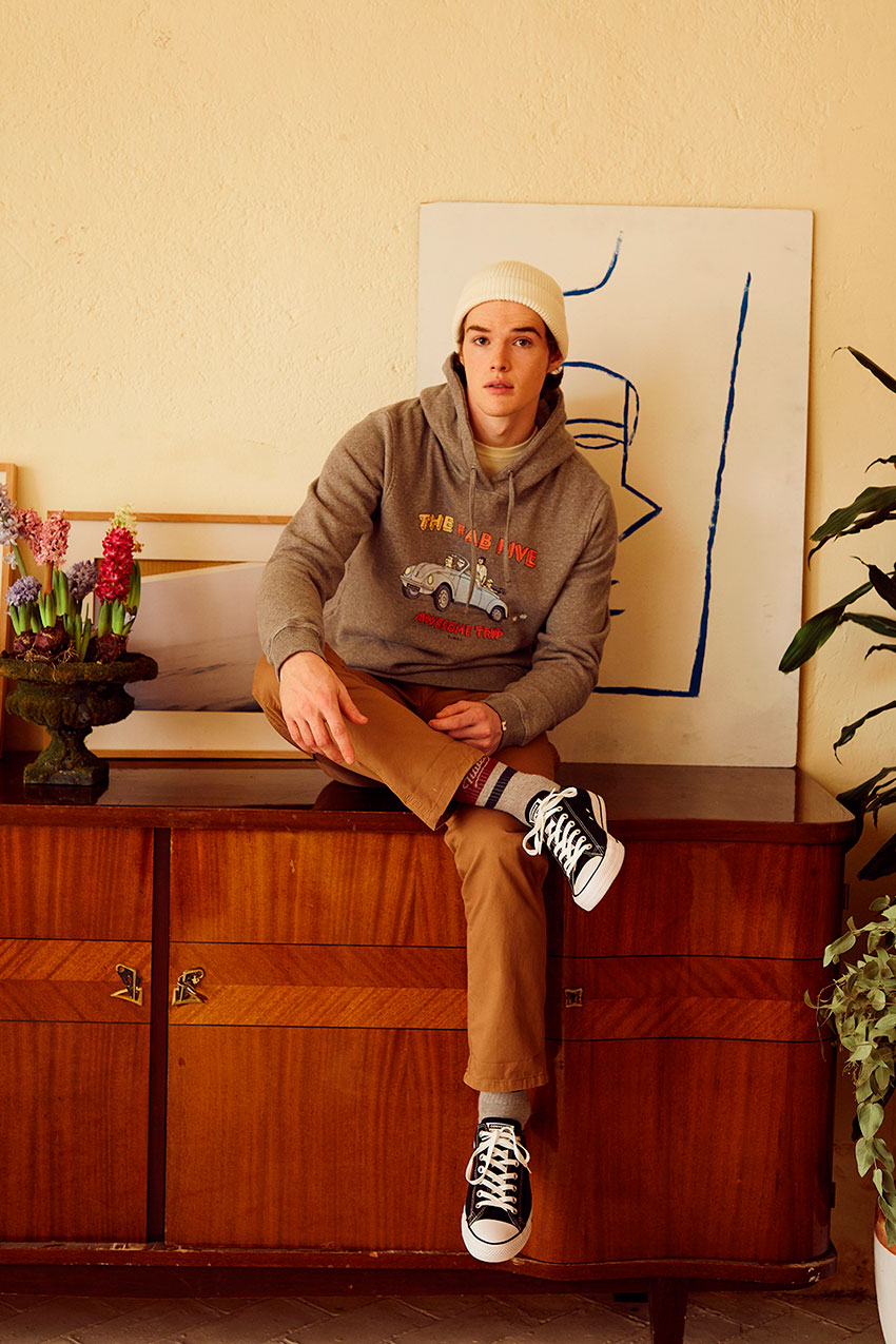 Sudadera Wolks David Sanchez Mid Grey Melange 07 Sudadera Wolks David Sanchez Mid Grey Melange 07