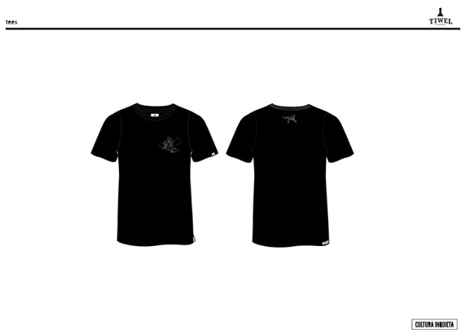 Taquen camiseta Tiwel By Cultura Inquieta
