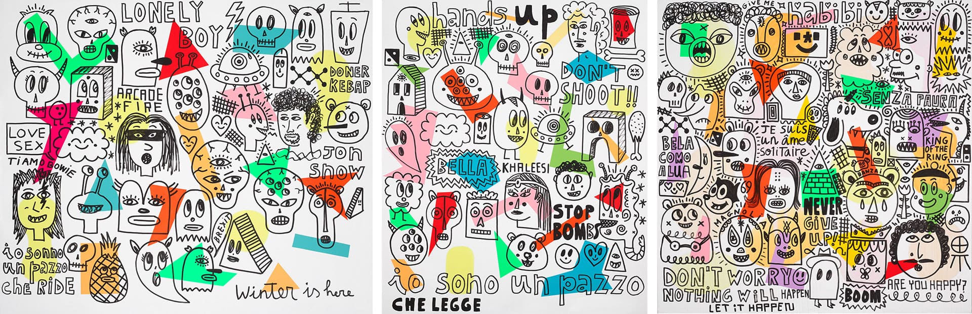 albert pinya artista ilustrador caras comic