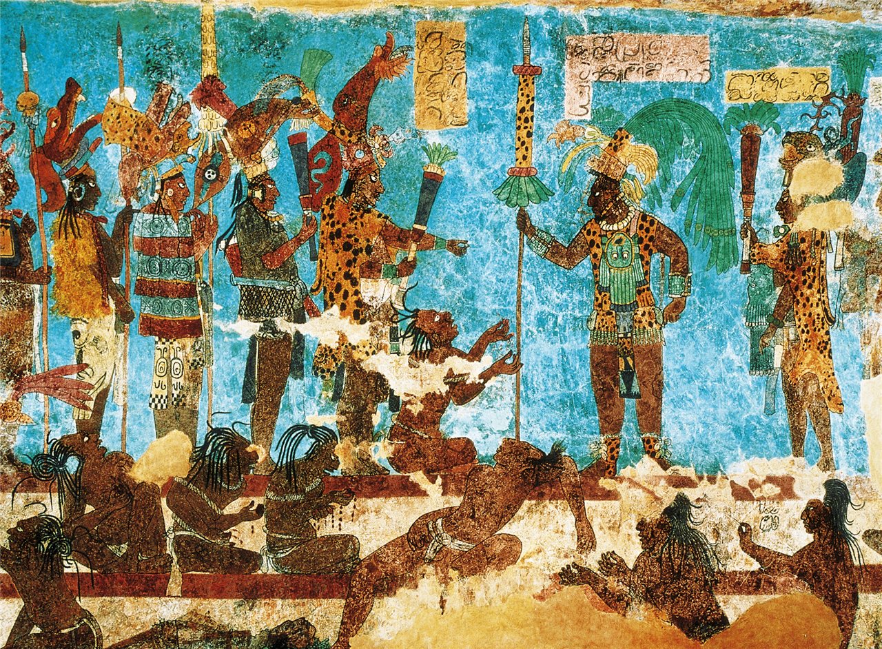 azul maya pigmento origen