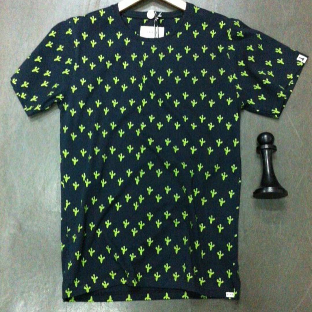 camiseta cactus tiwel azul