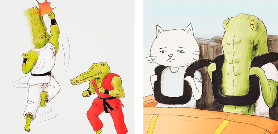 cocodrilo-Keigo-japones-ilustracion-humor-dibujo-21